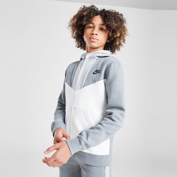 Bluză pentru copii NIKE BLUZĂ B NSW HYBRID FLC FZ B