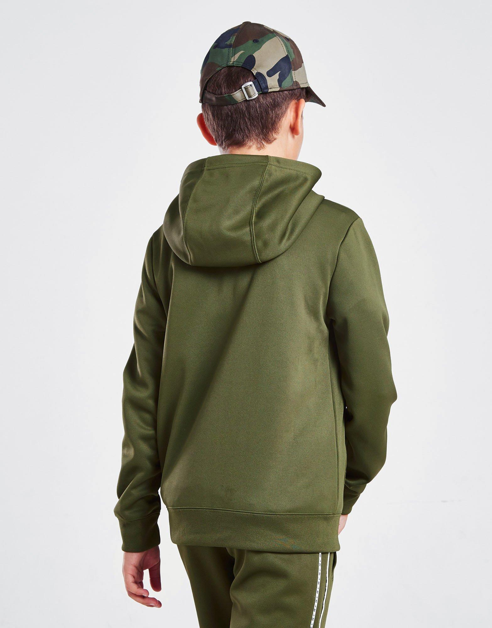 NIKE BLUZA Z KAPTUREM TAPE POLY FULL ZIP DD4006326 Zielony