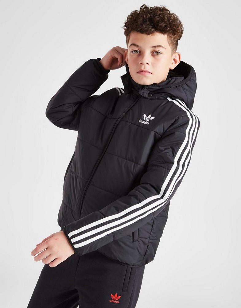 ADIDAS KURTKA PUCHOWA PADDED JACKET BOY H34564 Czarny
