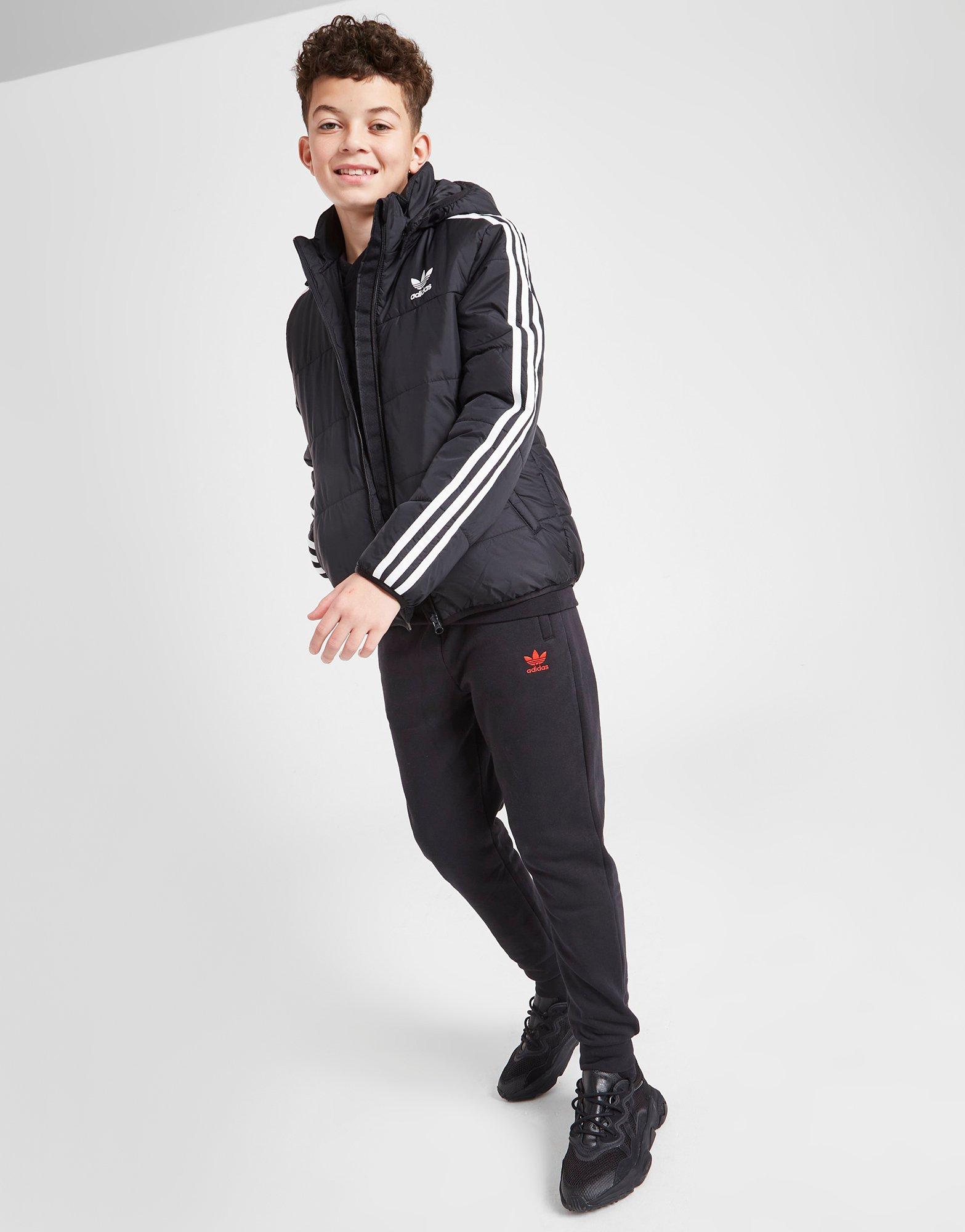 ADIDAS KURTKA PUCHOWA PADDED JACKET BOY H34564 | kolor Czarny