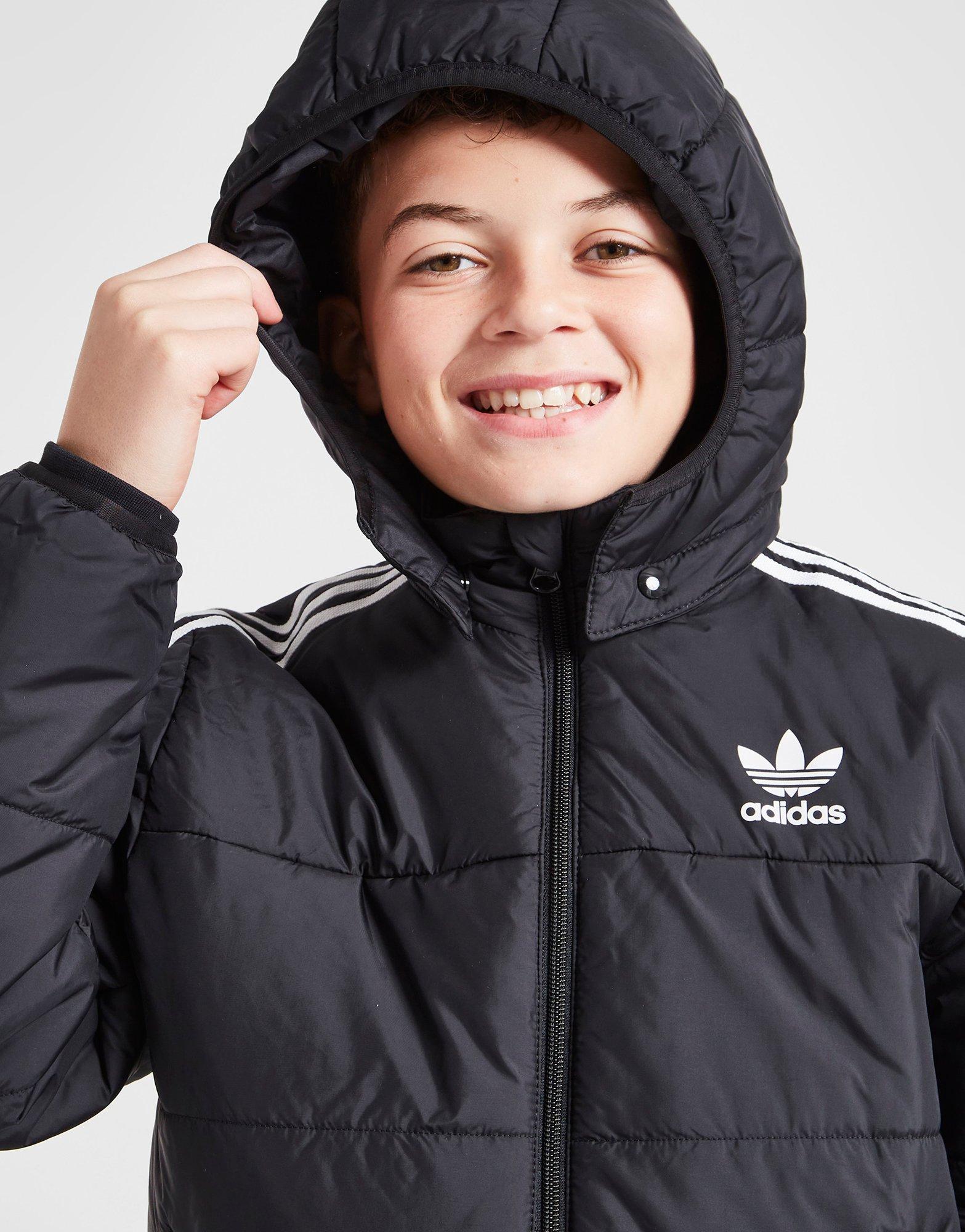 ADIDAS KURTKA PUCHOWA PADDED JACKET BOY H34564 | kolor Czarny