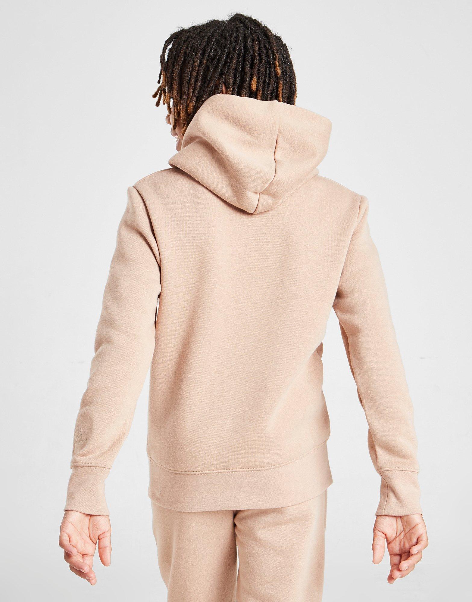 Детски суичър JORDAN СУИТЧЪР С КАЧУЛКА ESSENTIALS OH HD HEMP 95A715-X0L Бежов