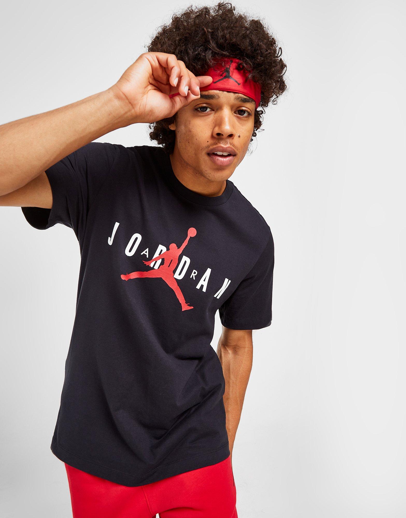 Tricou pentru bărbați JORDAN AIR TRICOU  CK4212-013 Negru