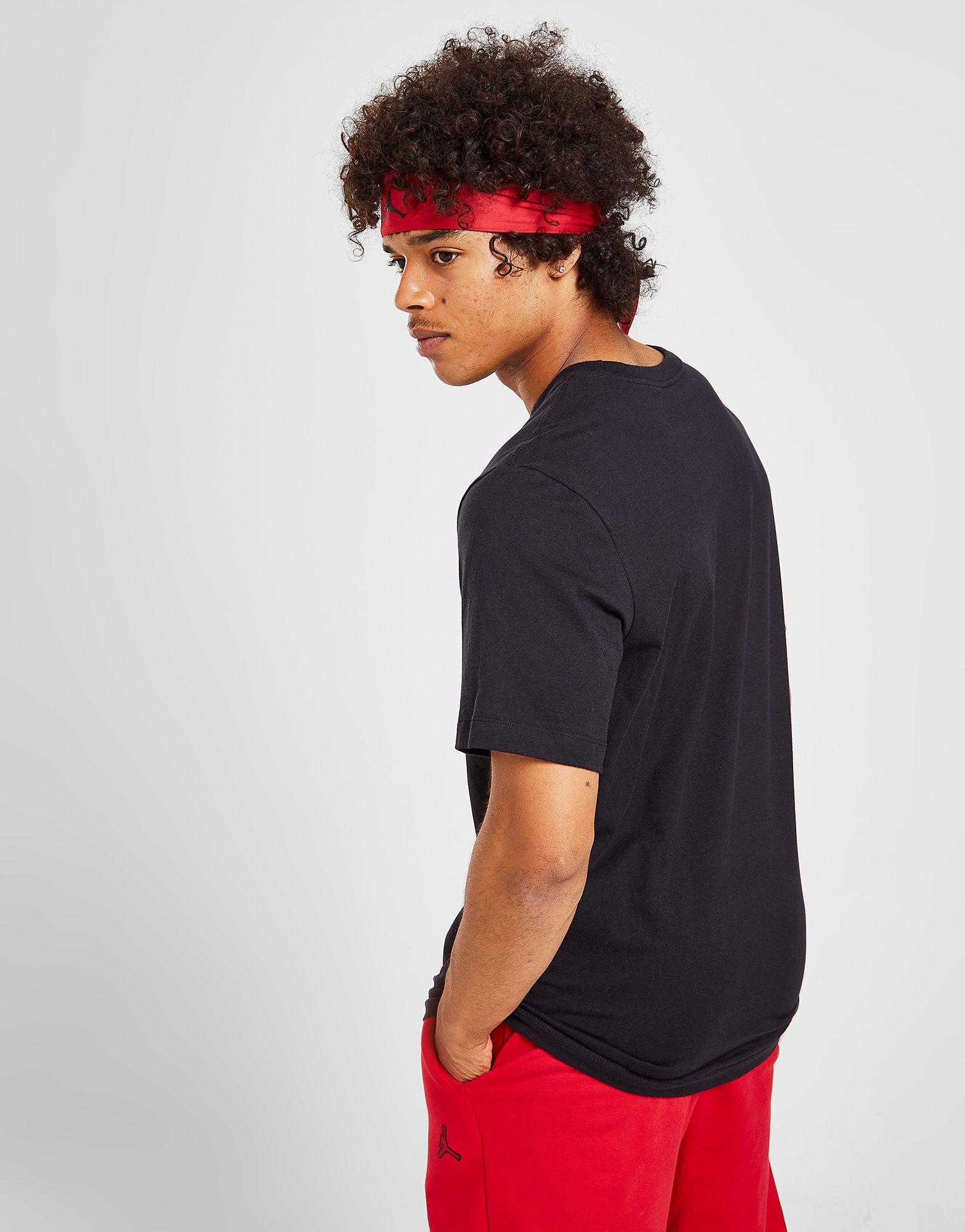 Tricou pentru bărbați JORDAN AIR TRICOU  CK4212-013 Negru