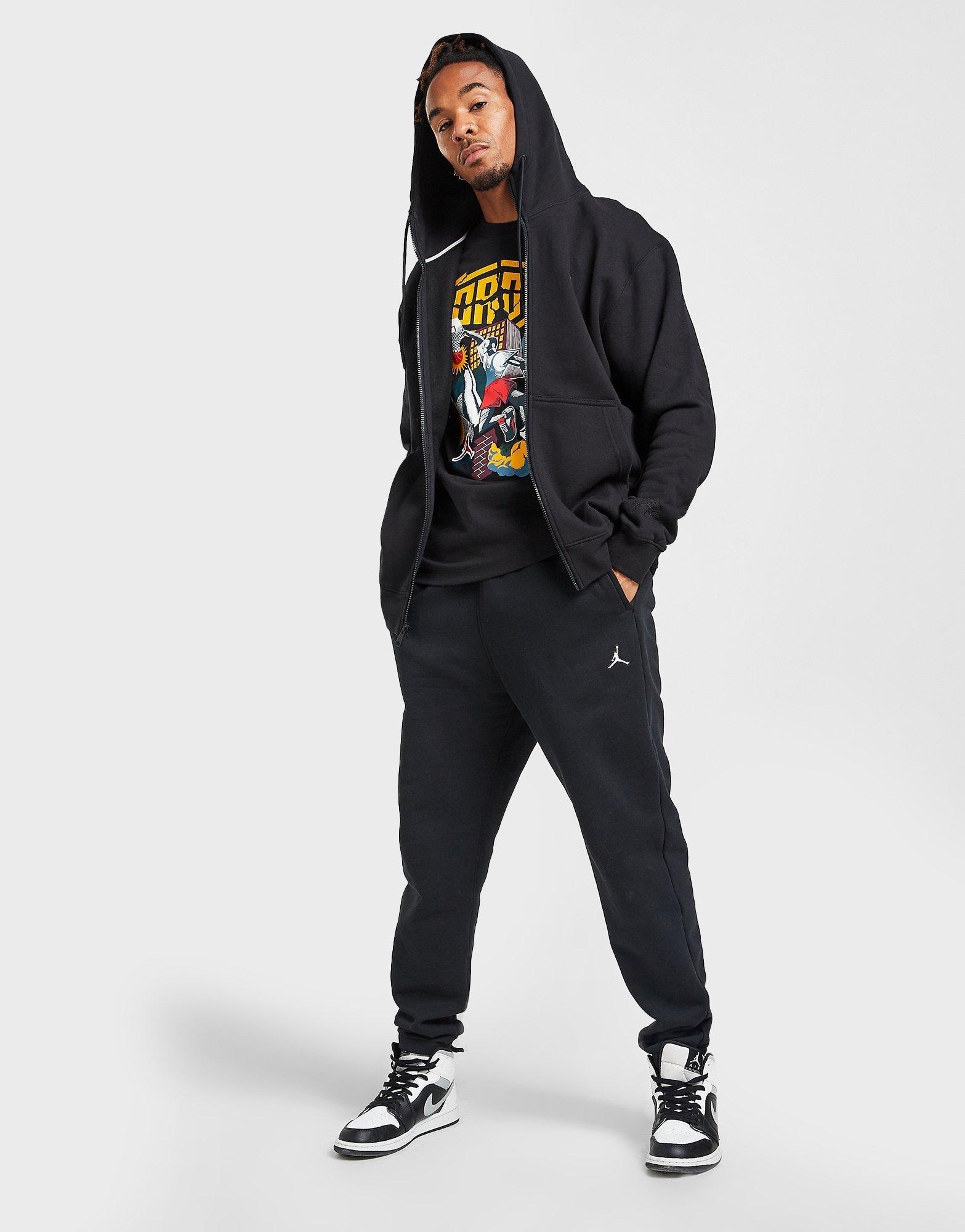 JORDAN SPODNIE ESSENTIAL FLEECE JOGGERS DA9820-010 Czarny