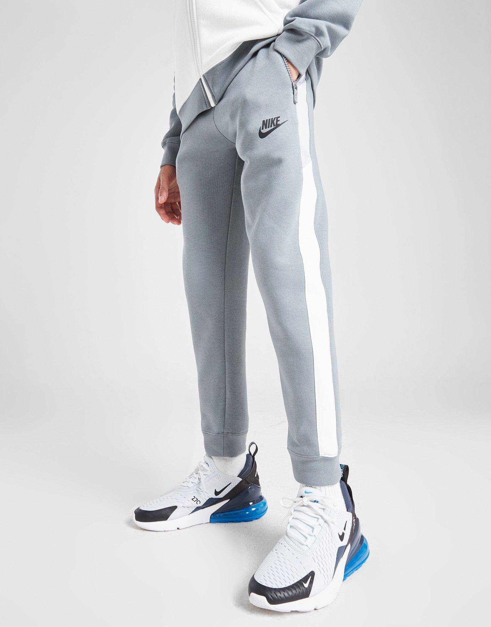 Detské nohavice NIKE NOHAVICE  B NSW HYBRID FLC PANT BB B DM6789-065 Sivá