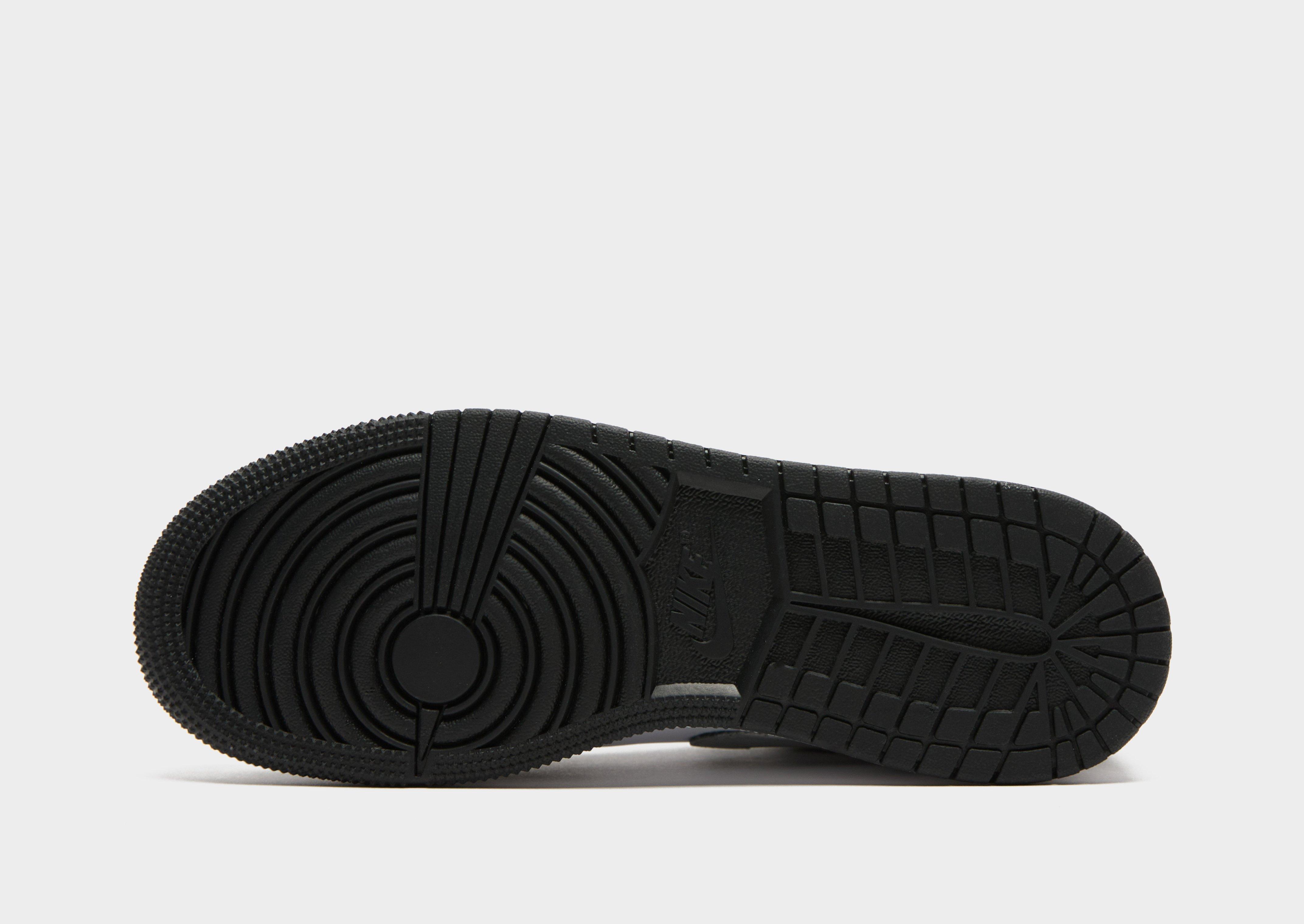 Buty sneakersy dla dzieci AIR JORDAN 1 LOW  553560-040 Czarny