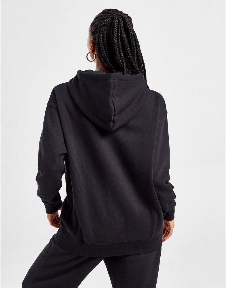 Női pulóver NIKE PULÓVER KAPUCNIS ESSENTIAL OVERSIZED HOODIE CLCTN DJ7668-010 Fekete