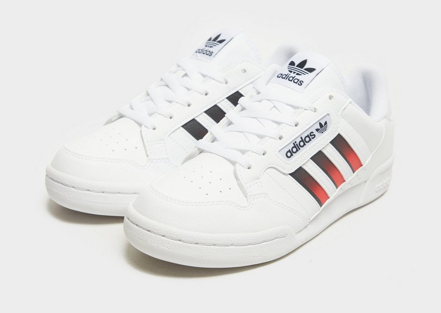 Buty sneakersy dla dzieci ADIDAS CONTINENTAL 80 STRIPES  GY3148 Biały