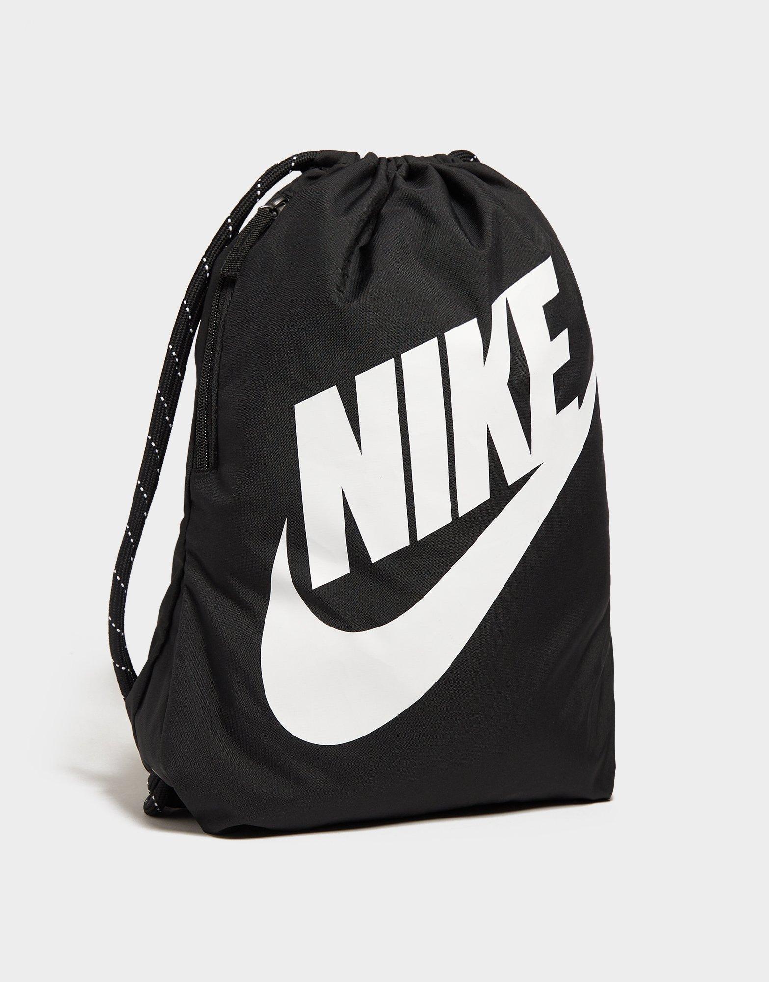 Чоловічі рюкзаки NIKE СУМКА NK HERITAGE DRAWSTRING DC4245-010 Чорний
