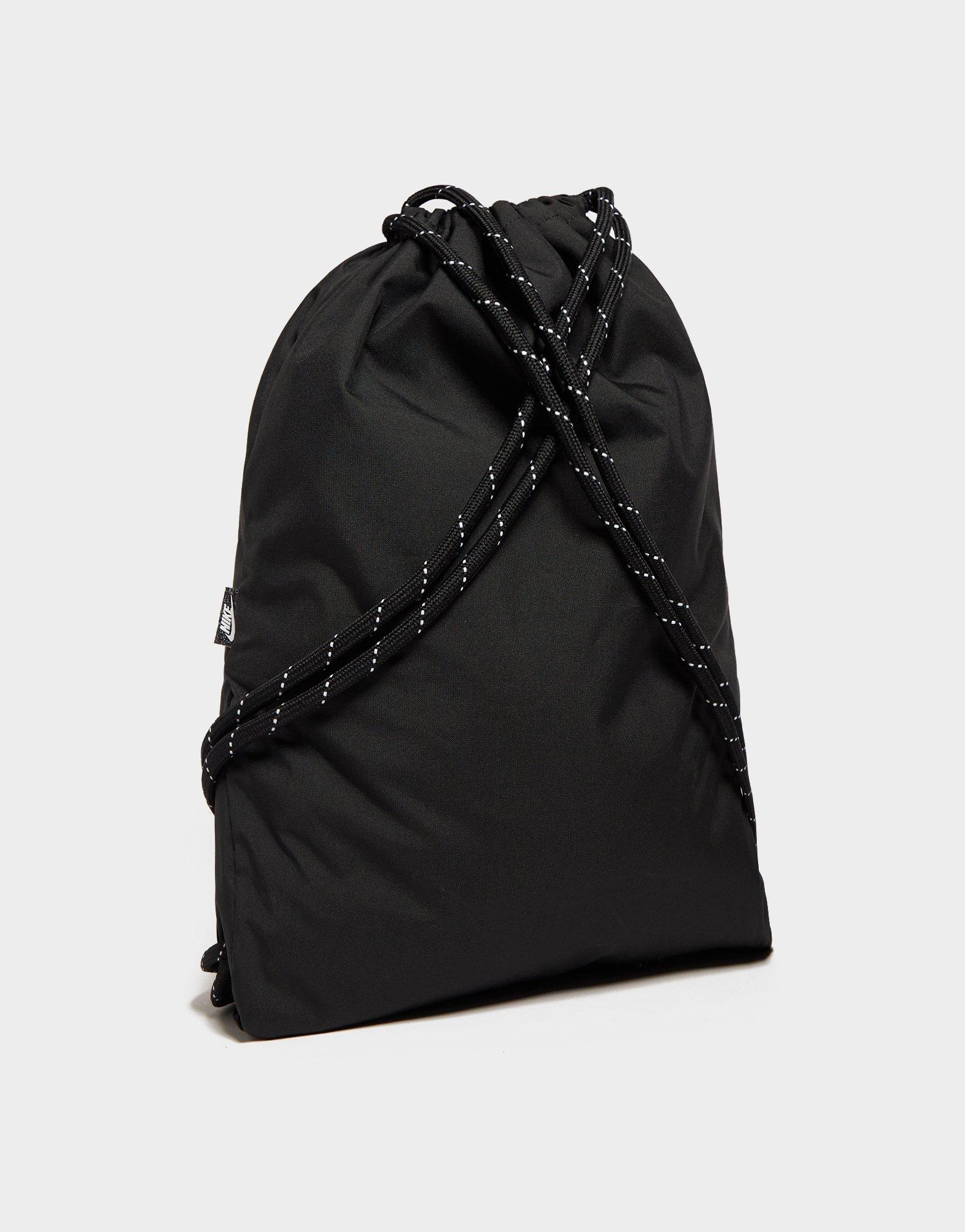 Чоловічі рюкзаки NIKE СУМКА NK HERITAGE DRAWSTRING DC4245-010 Чорний