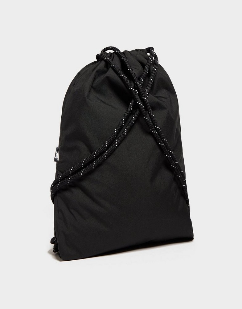 Plecak sportowy męski NIKE WOREK NK HERITAGE DRAWSTRING DC4245-010 Czarny