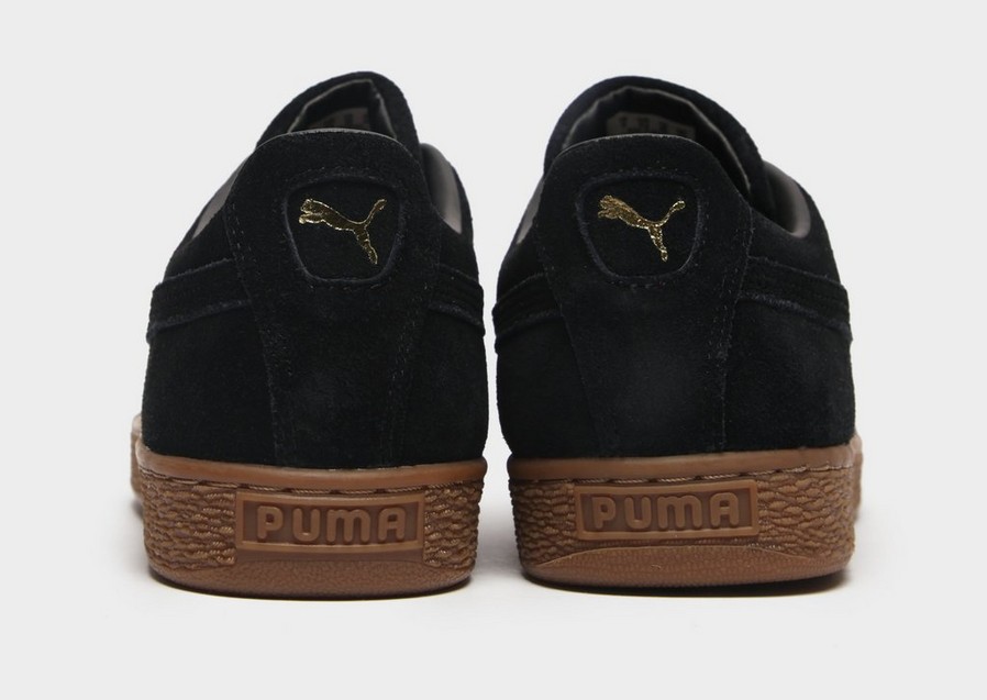 Buty sneakersy męskie PUMA SUEDE CLASSIC 38117401 Czarny
