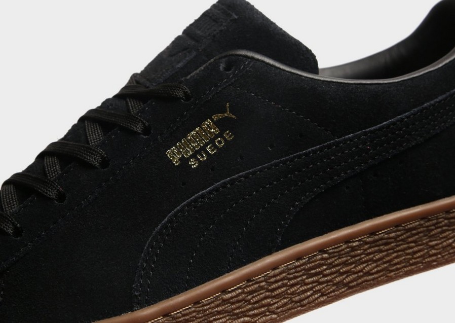 Buty sneakersy męskie PUMA SUEDE CLASSIC 38117401 Czarny