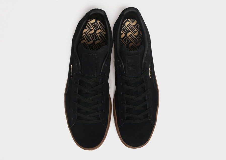 Buty sneakersy męskie PUMA SUEDE CLASSIC 38117401 Czarny