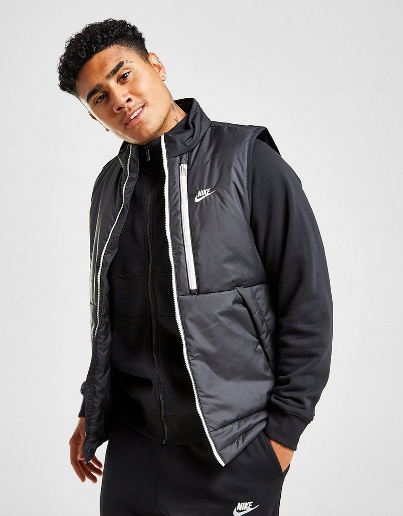 Vestă pentru bărbați NIKE LEGACY THERMA FIT GILET DD6869-010 Negru