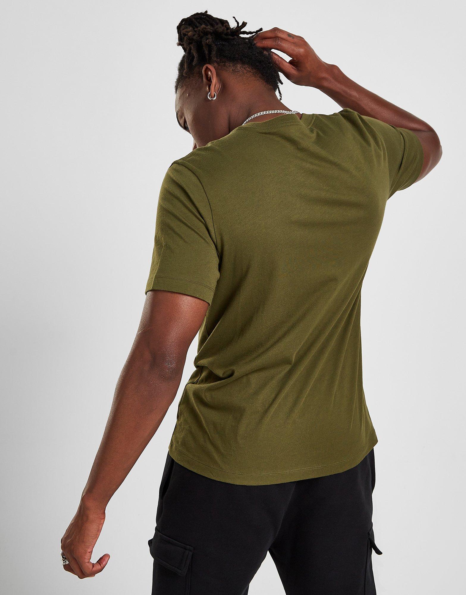 Koszulka, t-shirt męski NIKE T-SHIRT SPORTSWEAR CLUB AR4997-327 Khaki