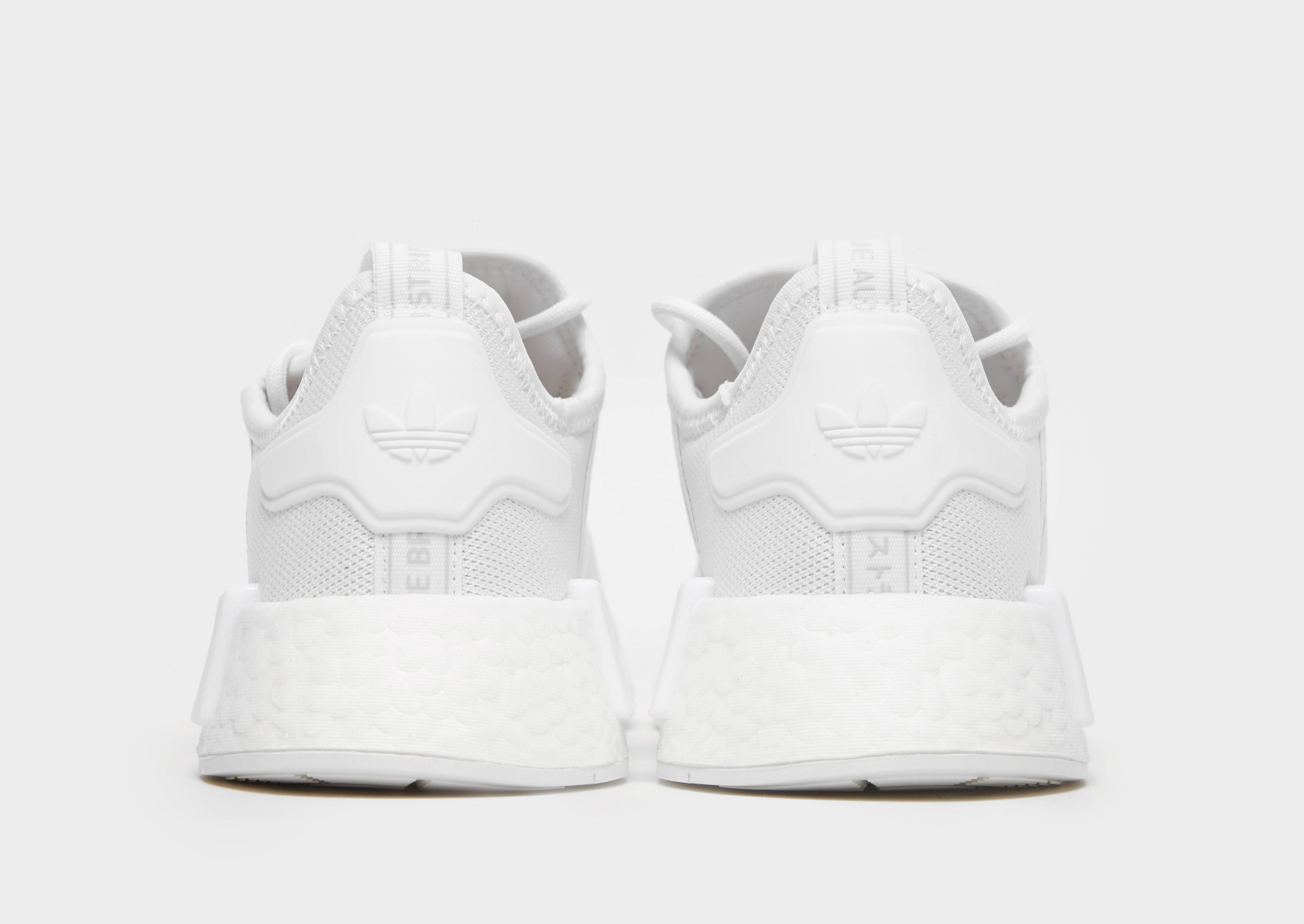 Buty sneakersy dla dzieci ADIDAS NMD_R1 J PRIMEBLUE H02334 Biały