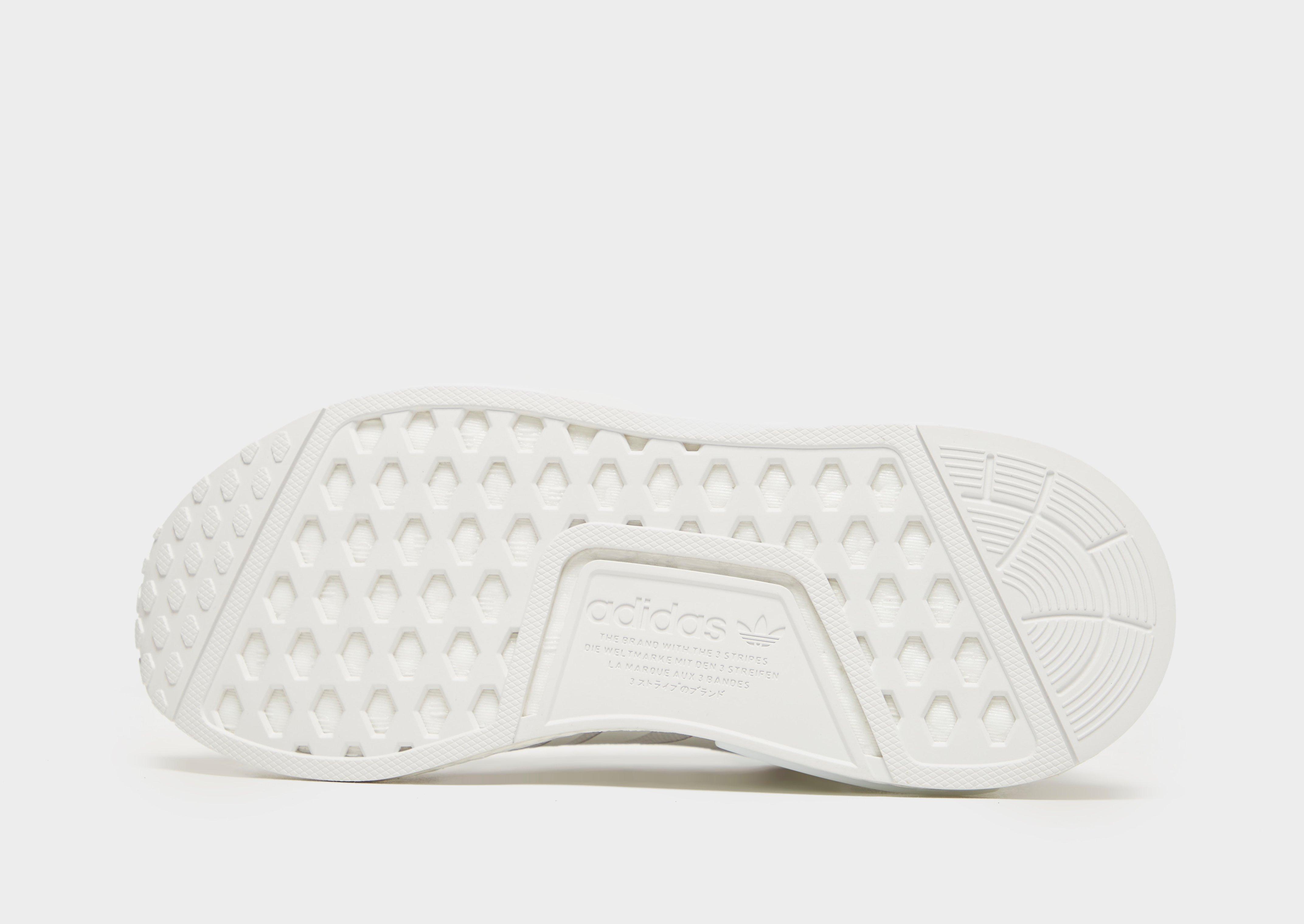 Buty sneakersy dla dzieci ADIDAS NMD_R1 J PRIMEBLUE H02334 Biały