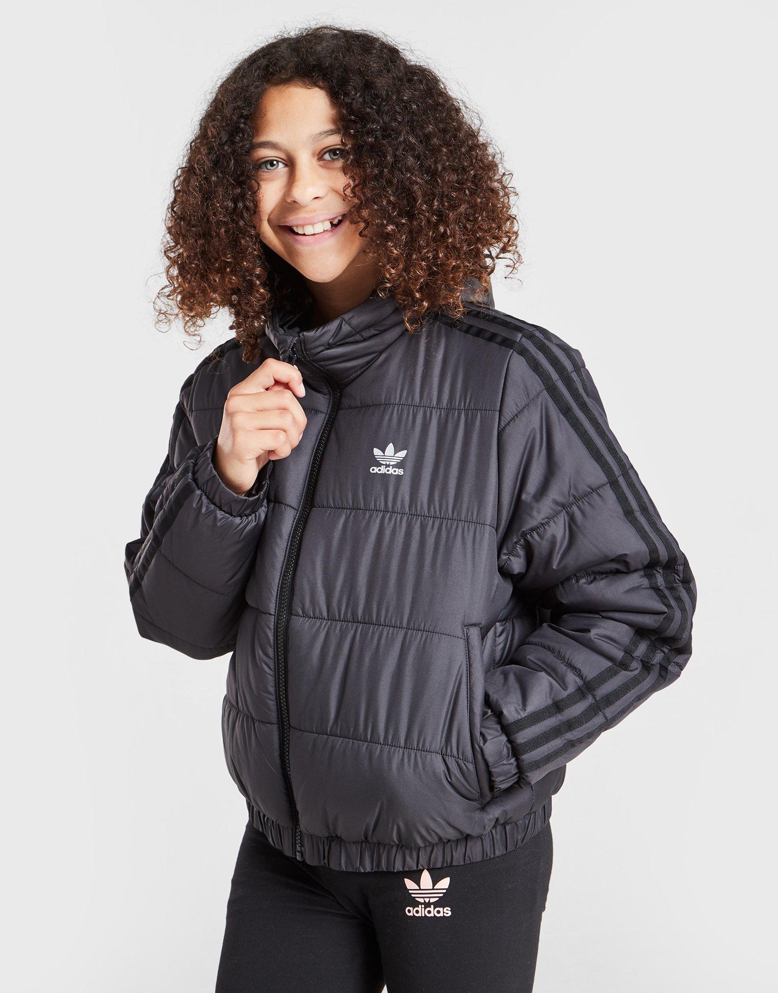 Adidas girls puffer jacket online