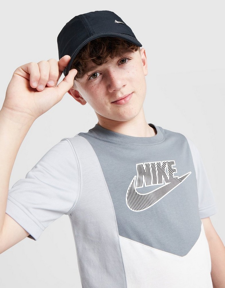 Дитячі футболки NIKE ФУТБОЛКА B NSW HYBRID SS ТОП B DM6790-065 Сірий