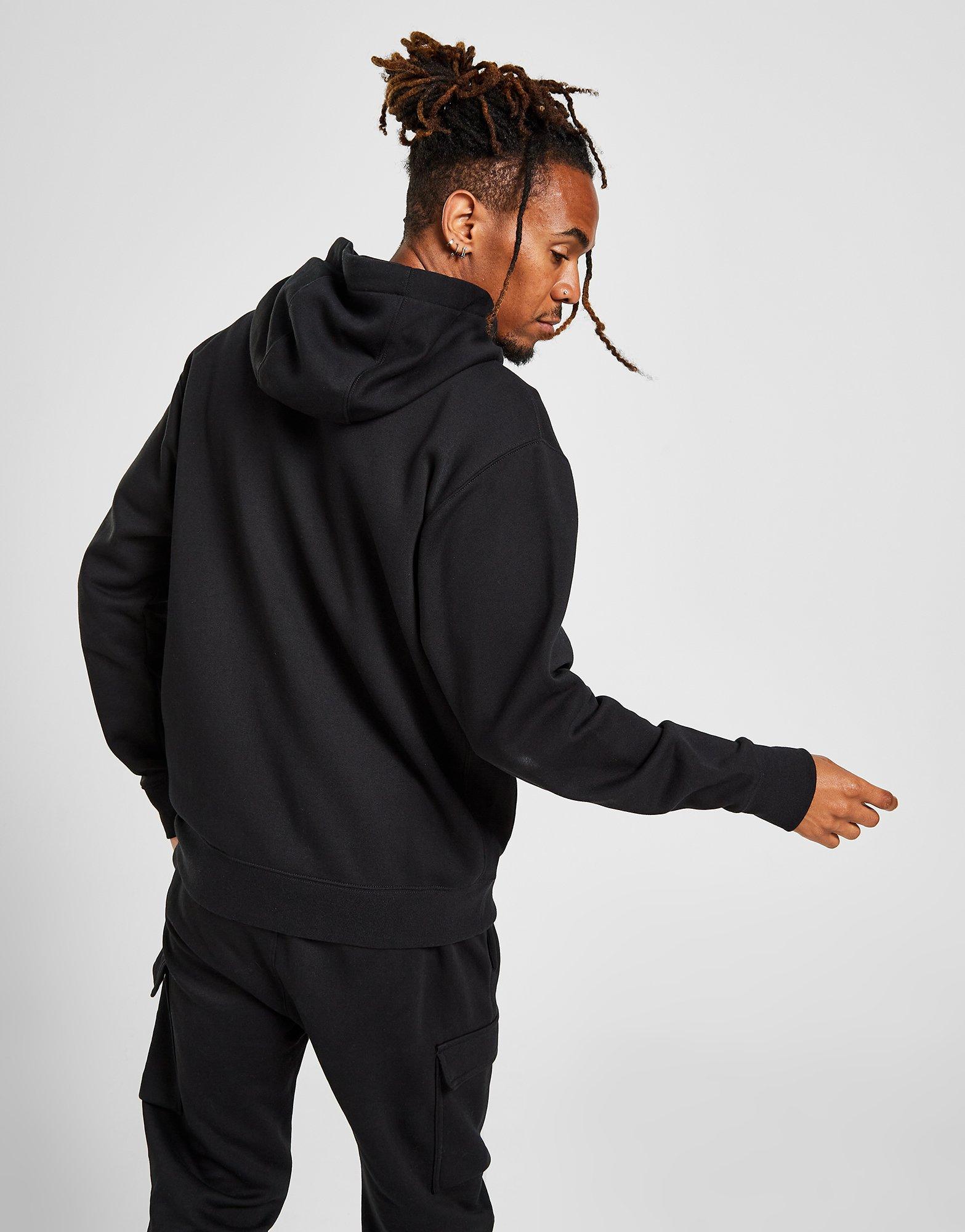 Bluza męska NIKE BLUZA Z KAPTUREM FOUNDATION FULL ZIP HOODIE BV2645016 Czarny