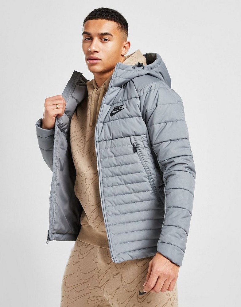 Kurtka męska NIKE KURTKA HYBRID JACKET DM1794065 Szary