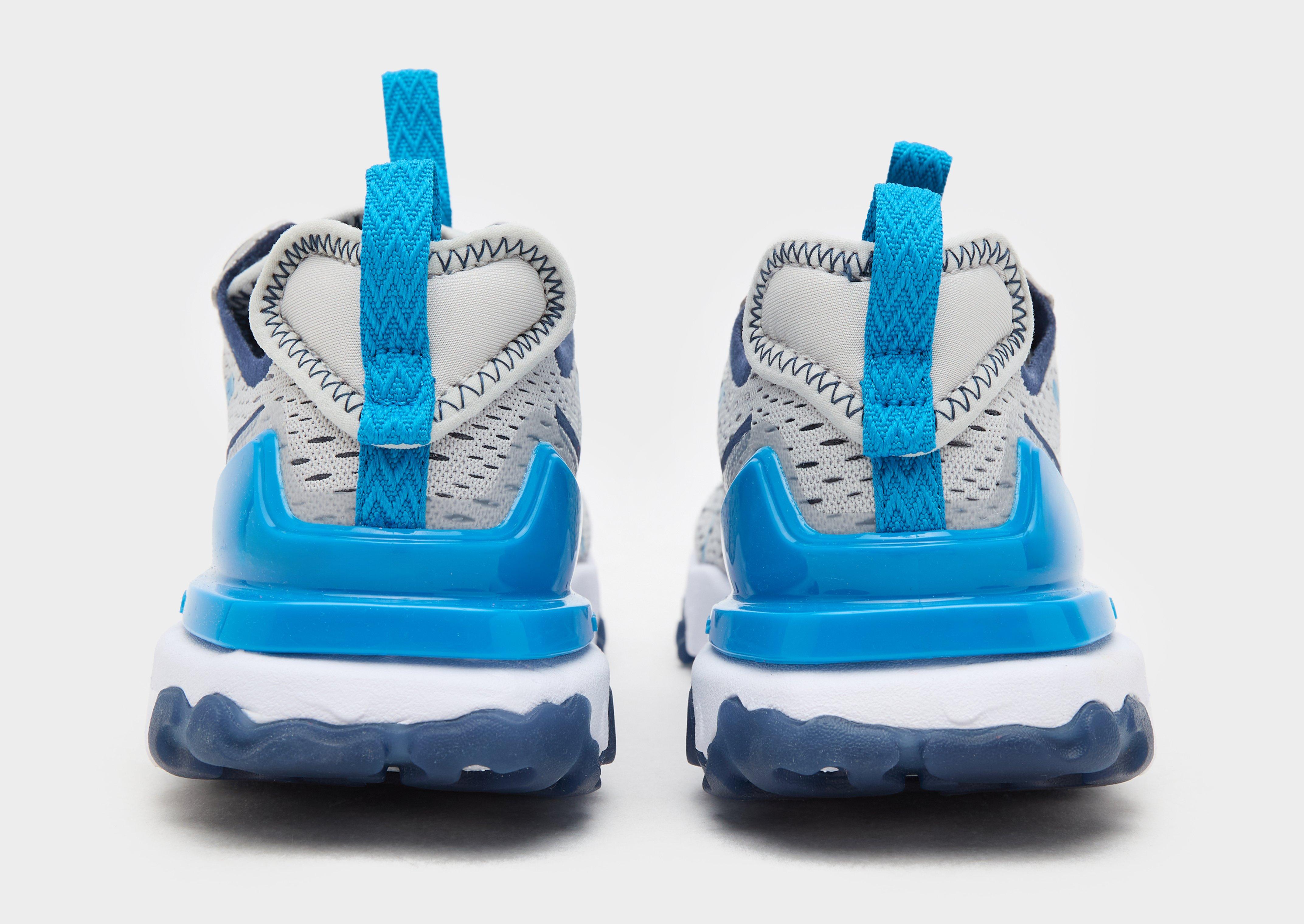 Buty sneakersy dla dzieci NIKE REACT VISION CD6888-011 Szary