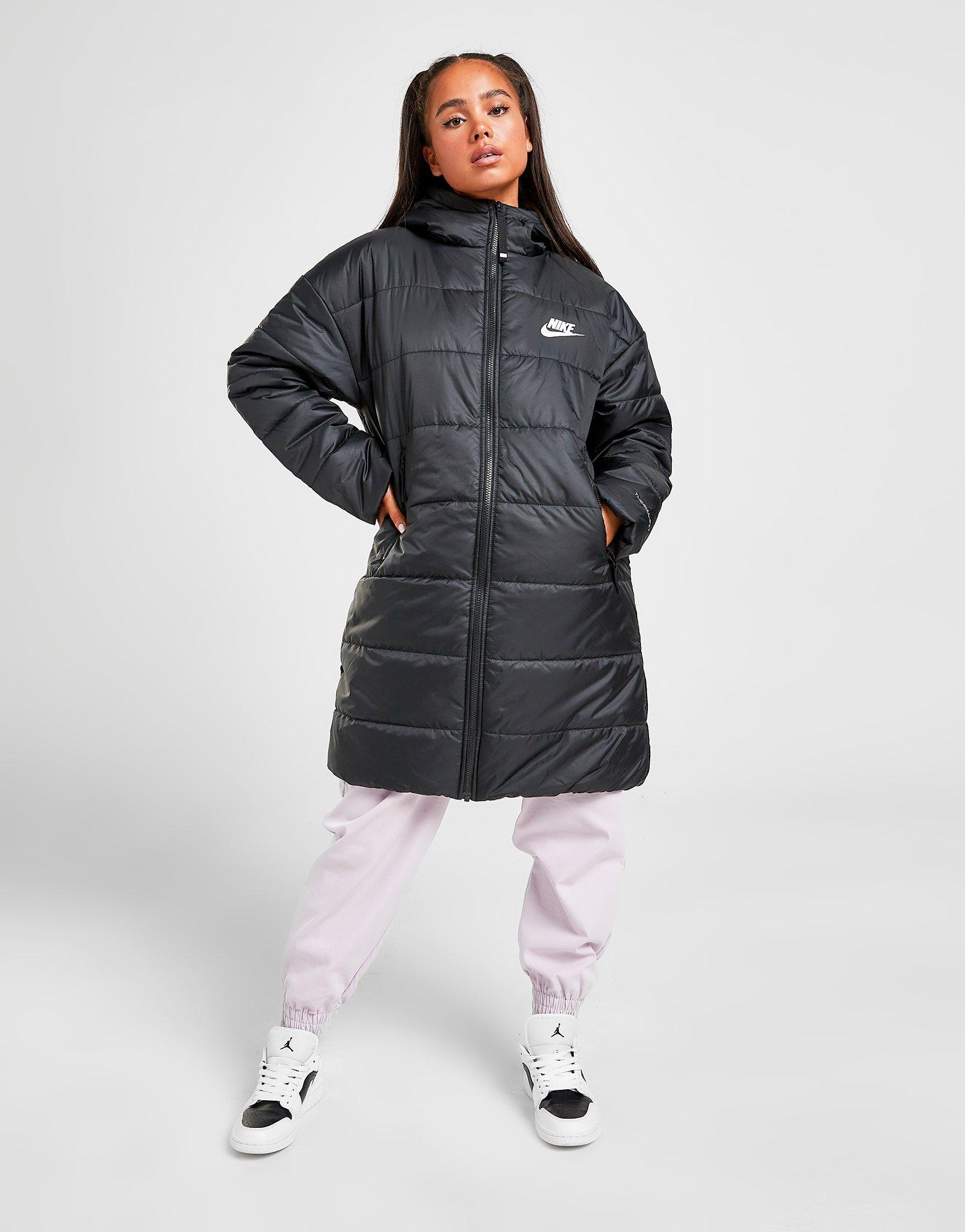NIKE KURTKA CORE SWOOSH PARKA DJ6999010 Czarny