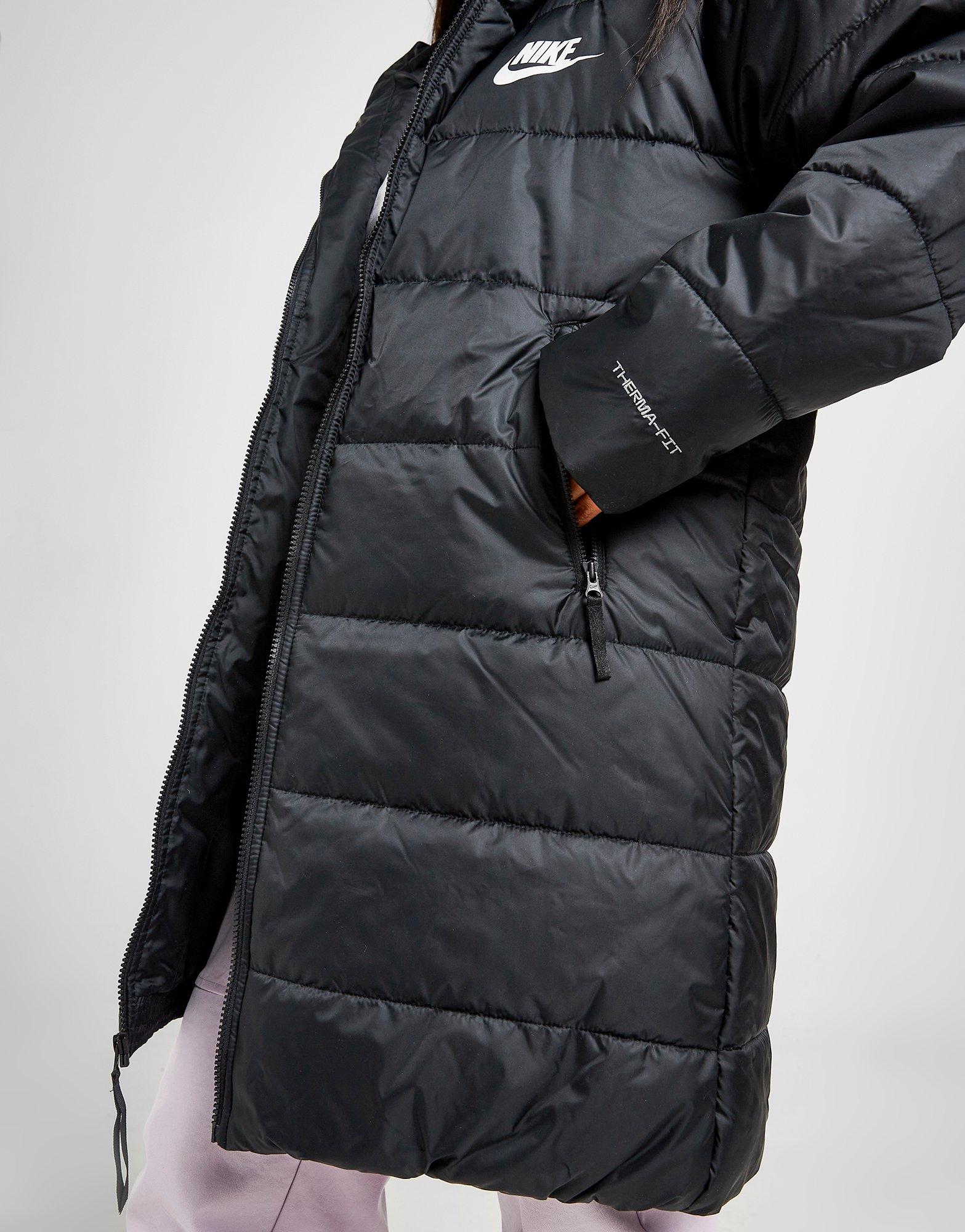 NIKE KURTKA CORE SWOOSH PARKA DJ6999010 Czarny