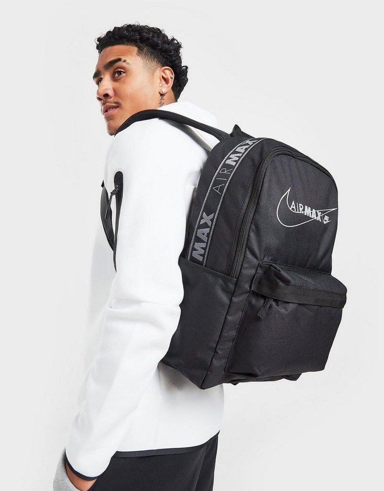 Plecak sportowy męski NIKE PLECAK AIR MAX HERITAGE BACKPACK DM9839-010 Czarny