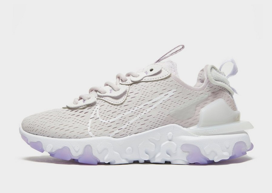 Buty sneakersy damskie NIKE REACT VISION  DN5060-500 Fioletowy