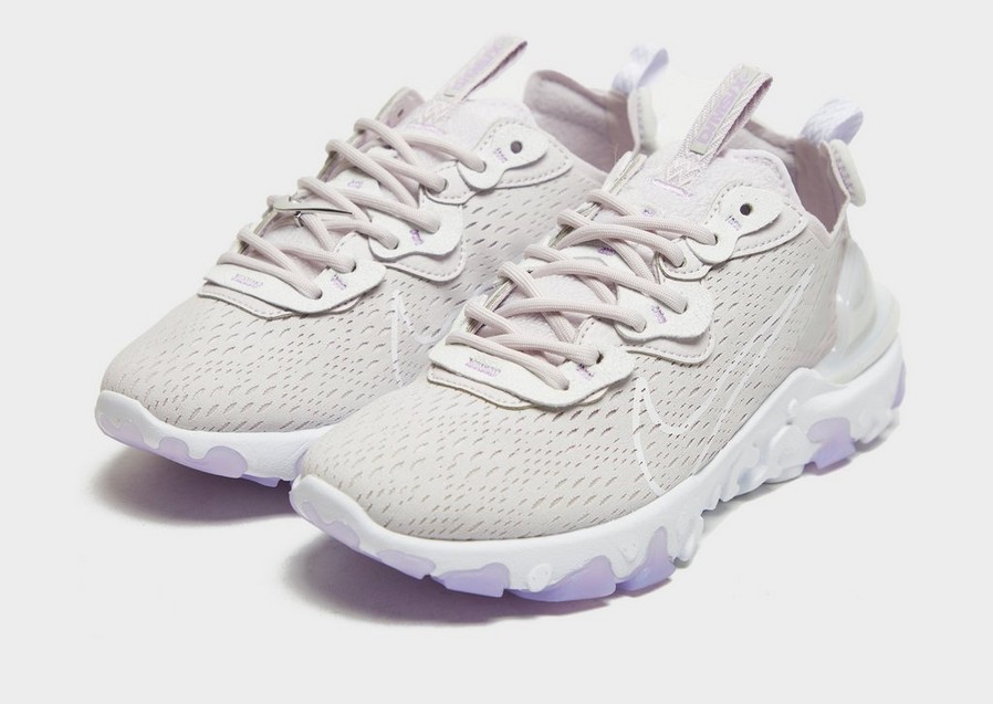 Buty sneakersy damskie NIKE REACT VISION  DN5060-500 Fioletowy