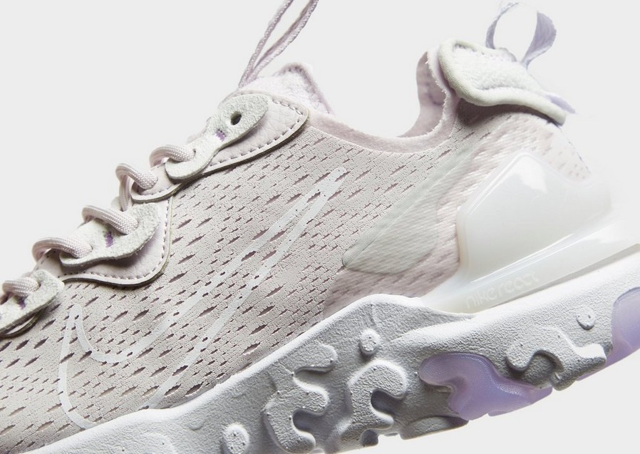 Buty sneakersy damskie NIKE REACT VISION  DN5060-500 Fioletowy
