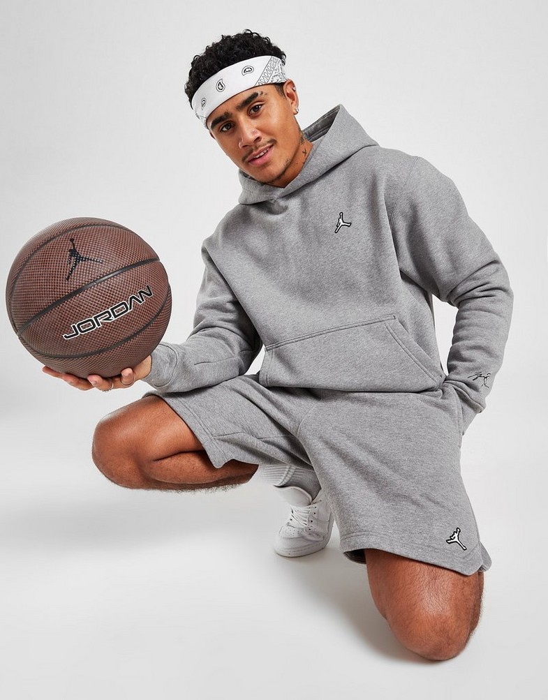Pantaloni scurți pentru bărbați JORDAN PANTALONI SCURȚI ESSENTIAL FLEECE SHORTS DA9826-091 Gri