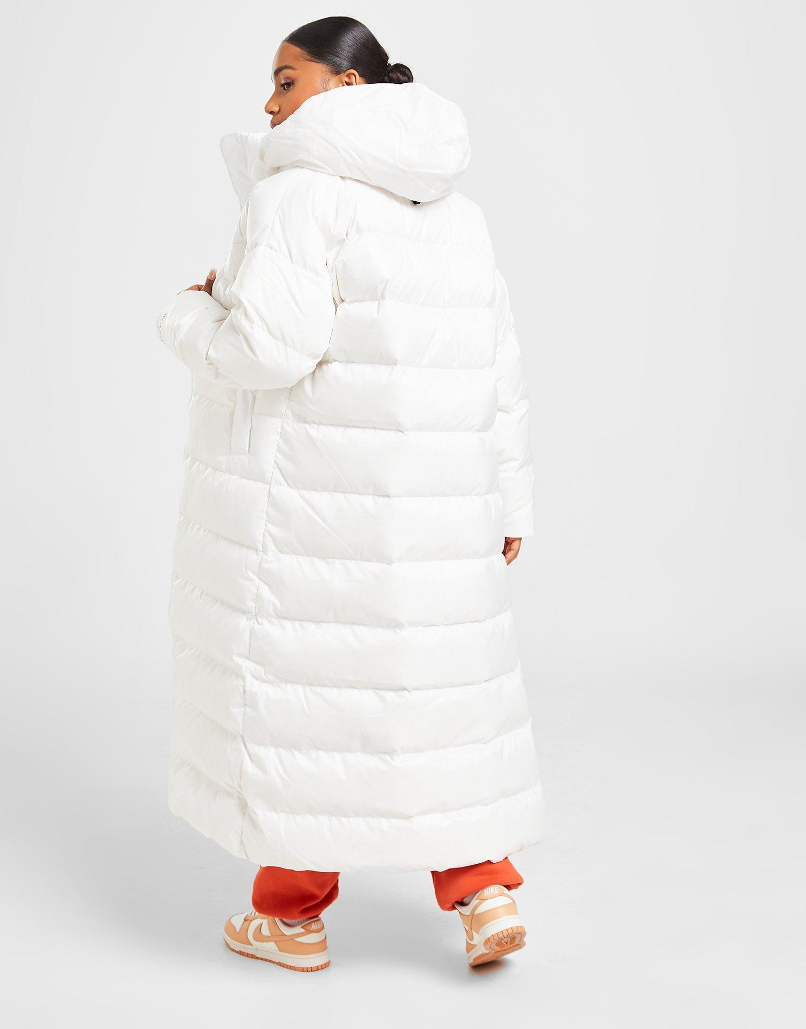 Női kabát NIKE HOSSZÚ KABÁT W NSW TF CITY HD PARKA DH4081-100 Fehér