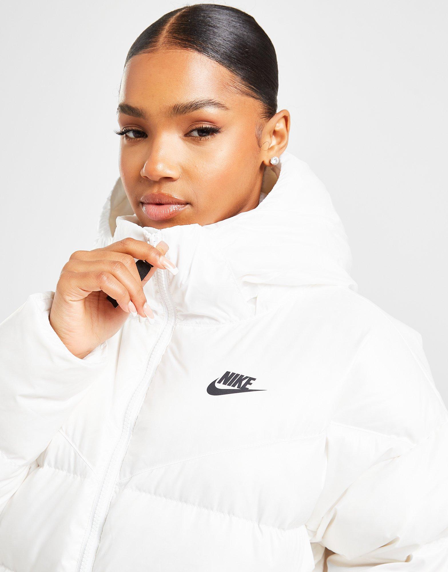 Női kabát NIKE HOSSZÚ KABÁT W NSW TF CITY HD PARKA DH4081-100 Fehér