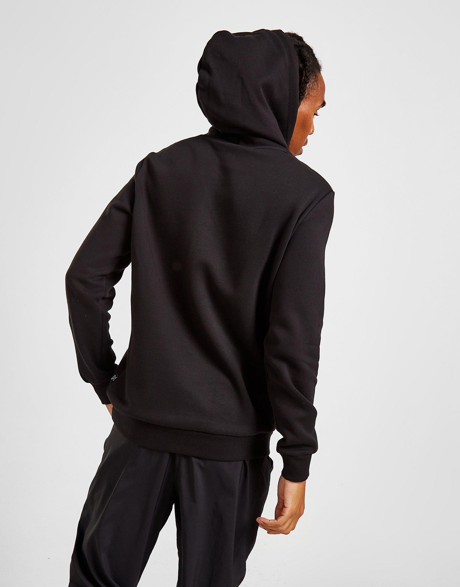 Pánska mikina PUMA CORE LARGE LOGO OVERHEAD HOODIE 84596003 Čierna