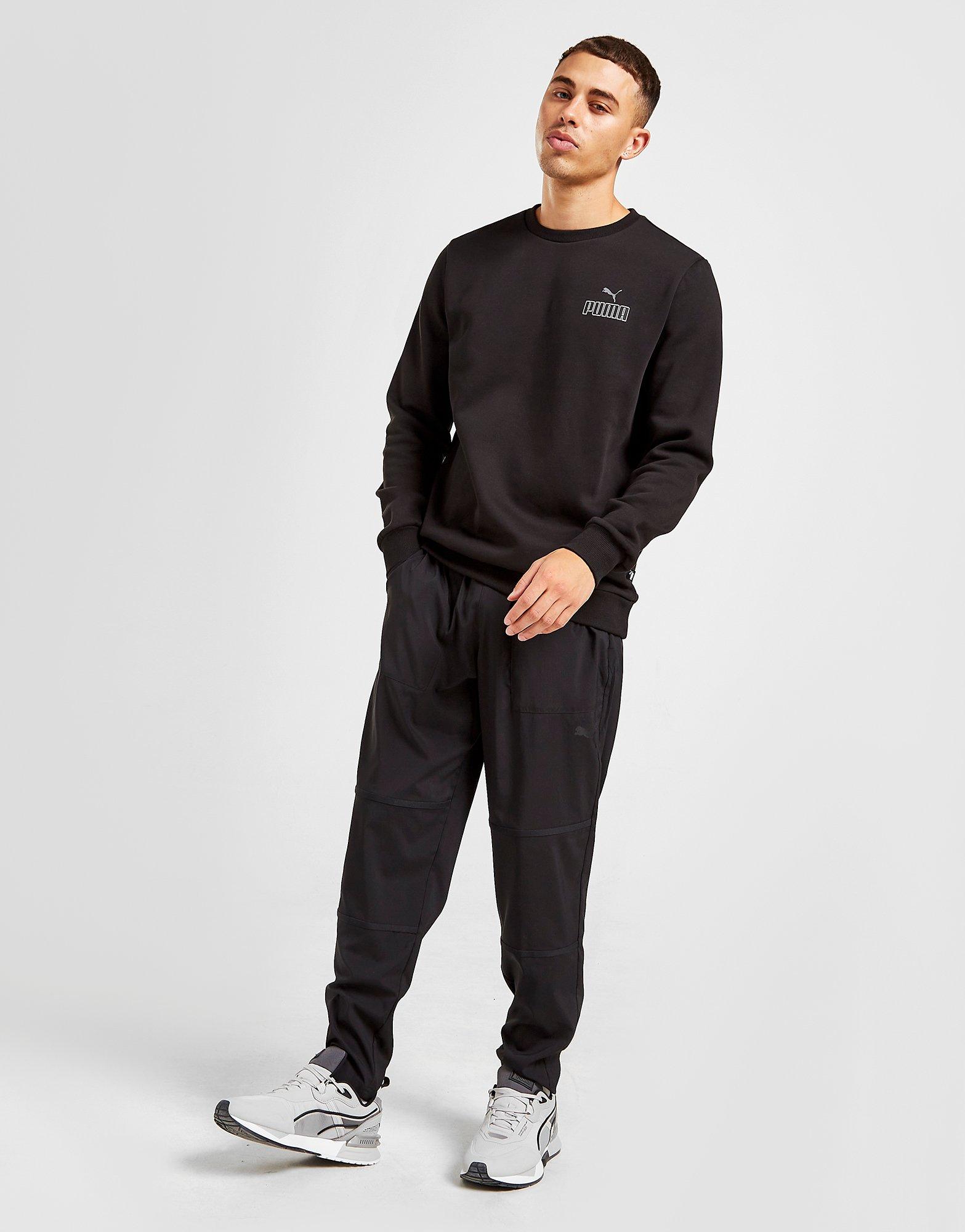 Bluza męska PUMA CORE SMALL LOGO CREW SWEATSHIRT  84596102 Czarny