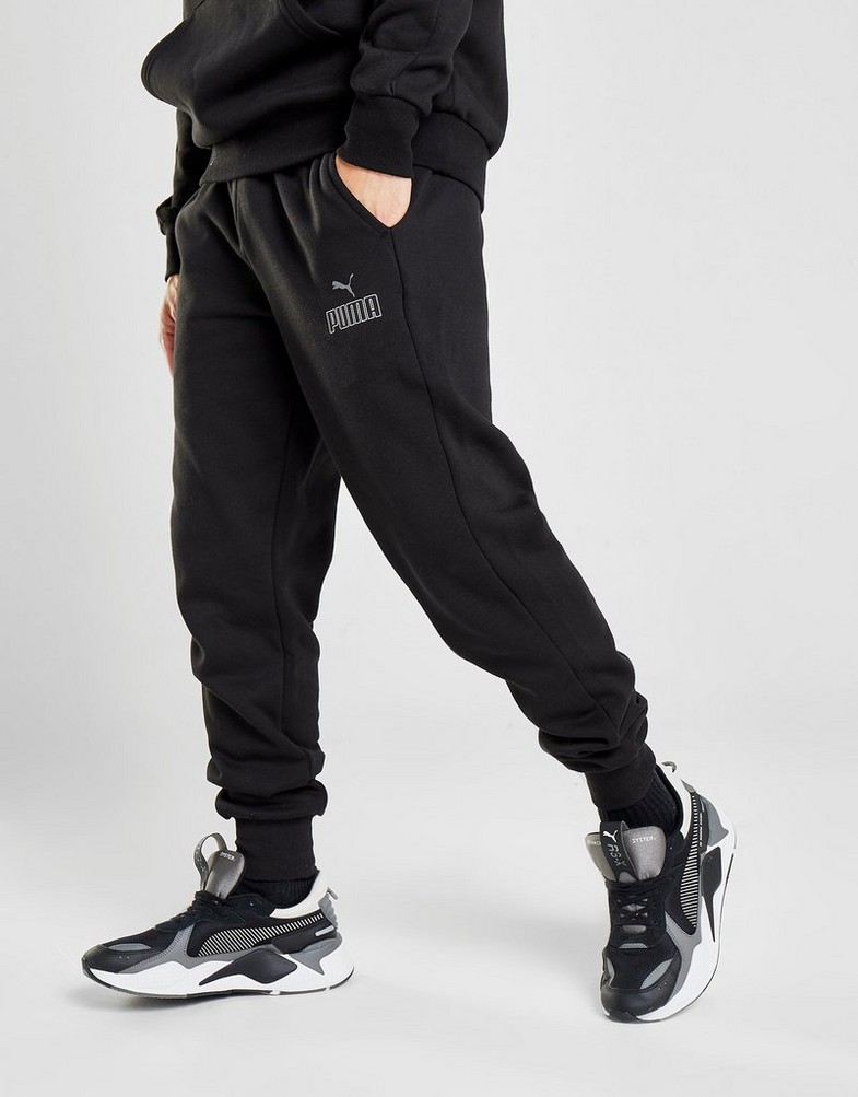 PUMA CORE FLEECE JOGGERS 84596203 Czarny