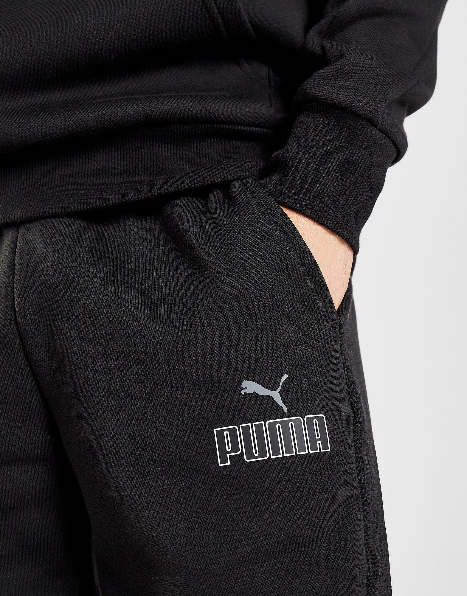 PUMA CORE FLEECE JOGGERS 84596203 Czarny