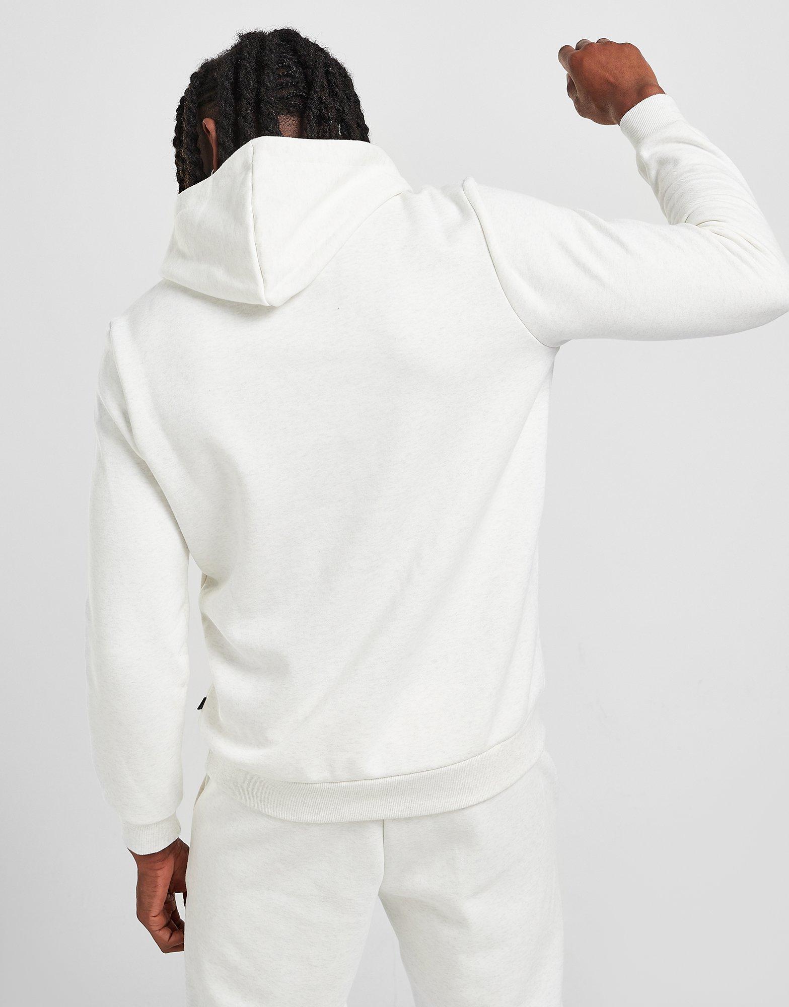 Bluza męska PUMA BLUZA Z KAPTUREM CORE LARGE LOGO OVERHEAD 58673902 Biały