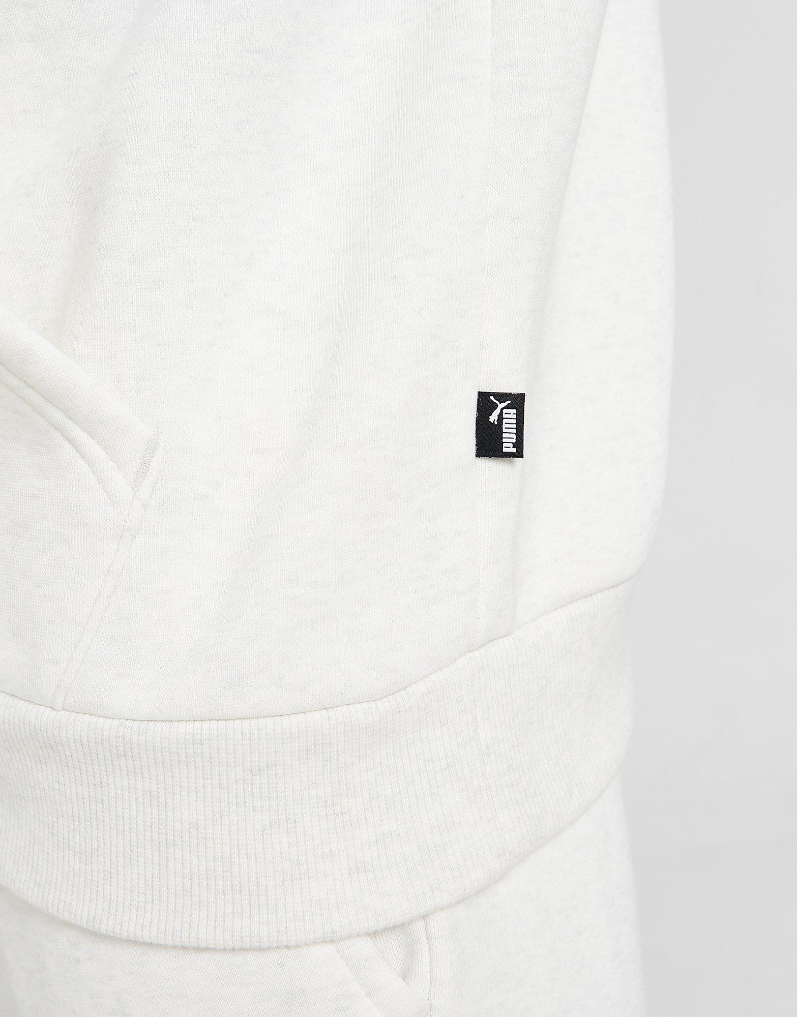 Bluza męska PUMA BLUZA Z KAPTUREM CORE LARGE LOGO OVERHEAD 58673902 Biały