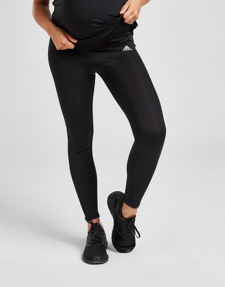 Legginsy damskie ADIDAS LEGGINGS MATERNITY BADGE OF SPORT TIGHTS GL3961 Czarny
