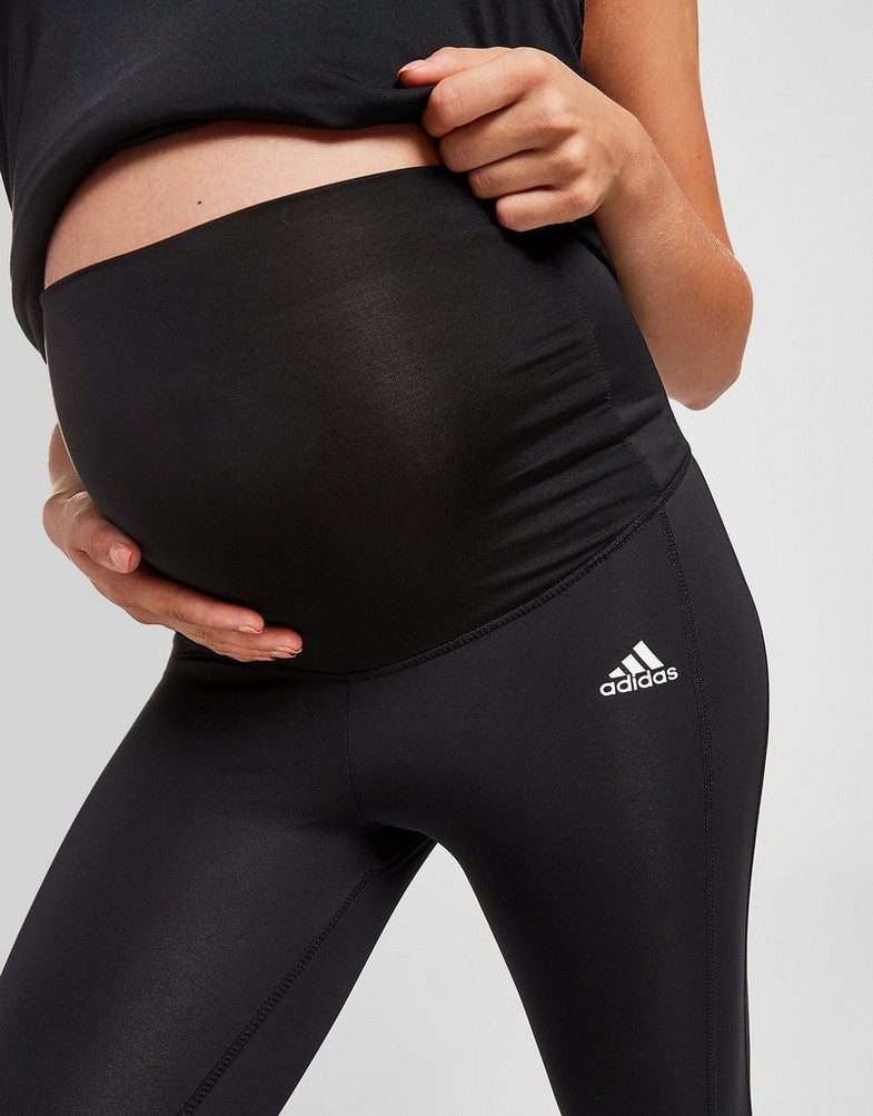 Legginsy damskie ADIDAS LEGGINGS MATERNITY BADGE OF SPORT TIGHTS GL3961 Czarny