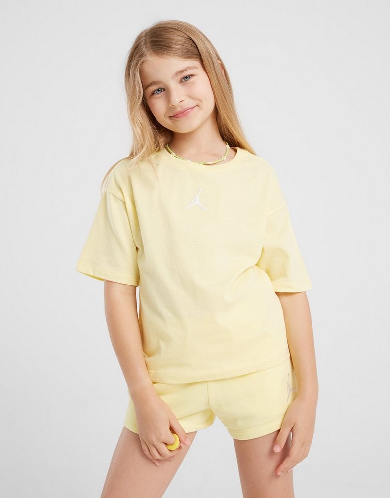 Дитячі футболки JORDAN ФУТБОЛКА JDG JORDAN ESSENTIALS TEE G 45A770-N2R Золотистий