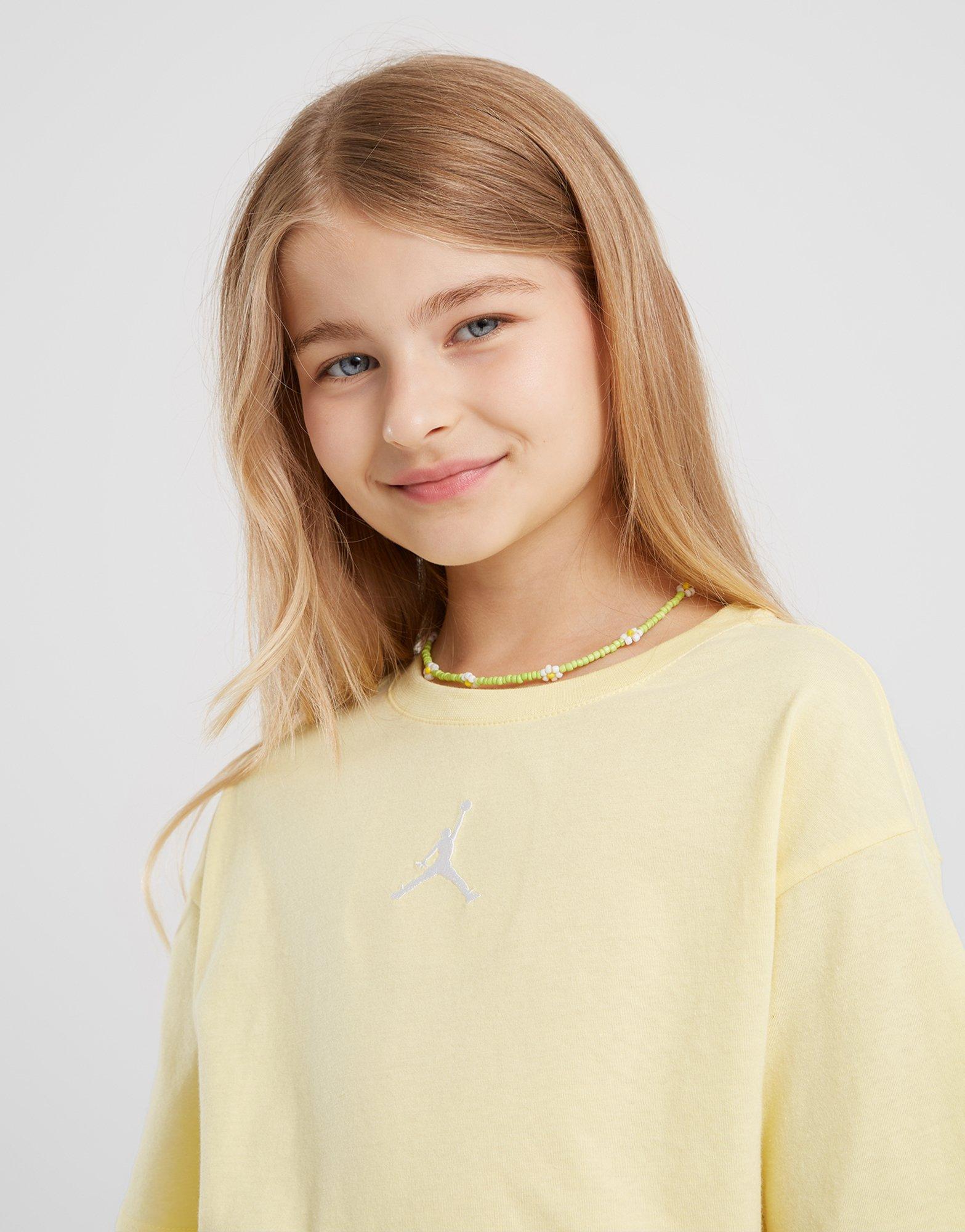 Gyerek póló JORDAN PÓLÓ JDG JORDAN ESSENTIALS TEE G 45A770-N2R Arany