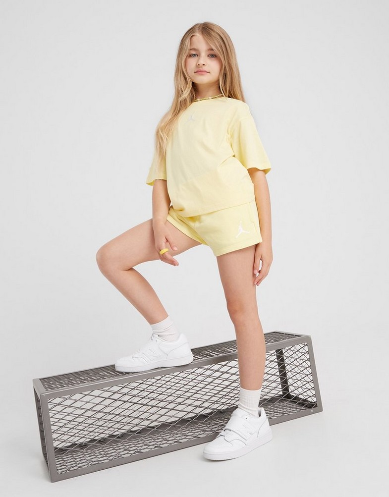 Дитячі футболки JORDAN ФУТБОЛКА JDG JORDAN ESSENTIALS TEE G 45A770-N2R Золотистий