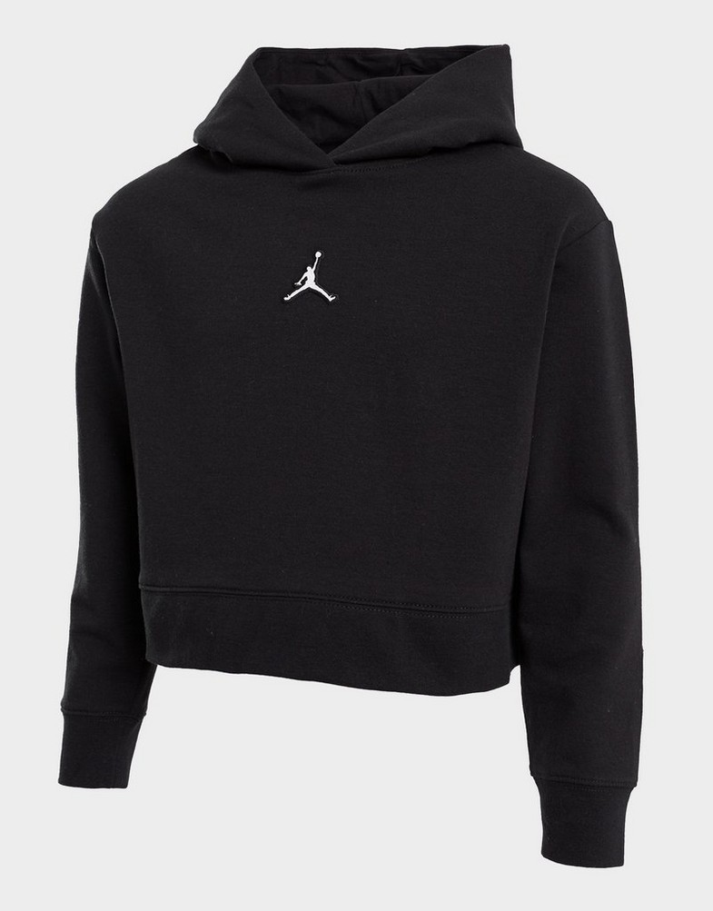 JORDAN BLUZA Z KAPTUREM ESSENTIALS BOXY PO G GIRL 45A858-023 Czarny