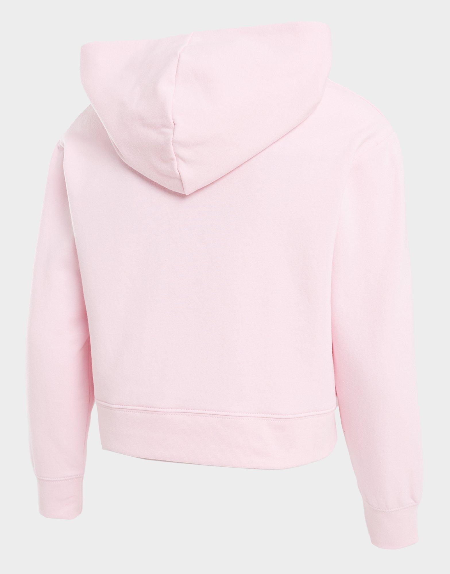 Детски суичър JORDAN СУИТЧЪР С КАЧУЛКА ESSENTIALS BOXY GIRL 45A858-A9Y Розов